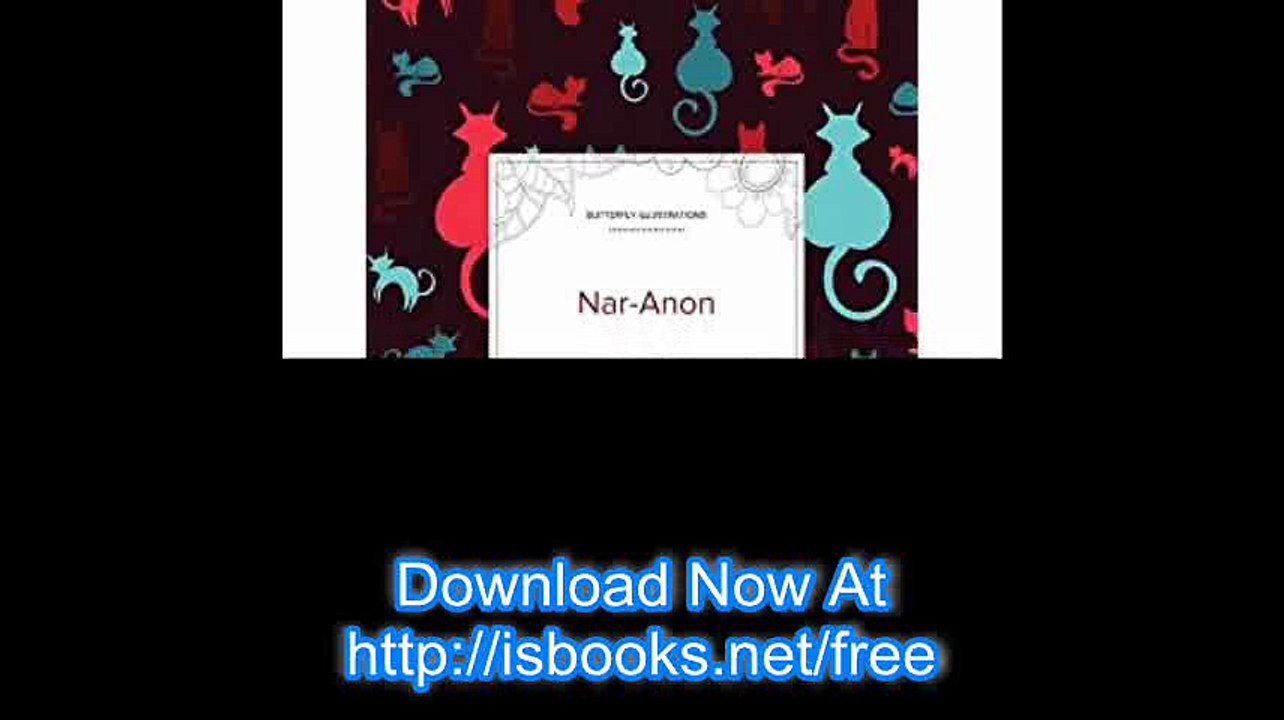 Adult Coloring Journal Nar-Anon (Butterfly Illustrations, Cats)