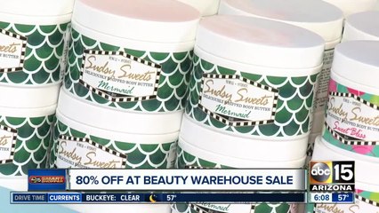 Score big beauty deals at a warehouse sale