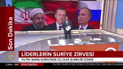 Liderlerin Suriye zirvesi