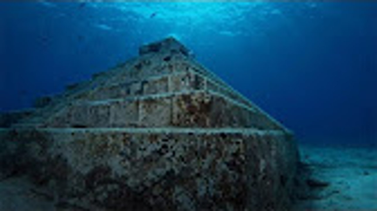 Descubren Dos Pirámides Bajo el Mar ¿Restos de la Atlántida [Low, 480x360]