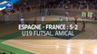 Futsal U19, Amical : Espagne - France (5-2), le résumé I FFF