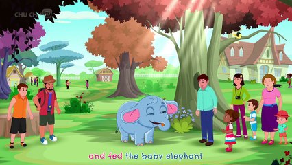 Boy & Baby Elephant Bedtime Stories for Kids in English | ChuChu TV Storytime