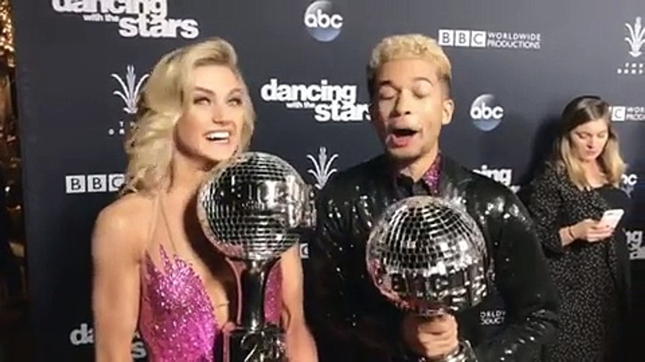 Jordan Fisher & Lindsay Arnold React To 'DWTS' Win