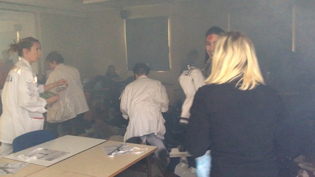 Simulation d’attentat à l’hôpital de Lisieux, les victimes prises en charge