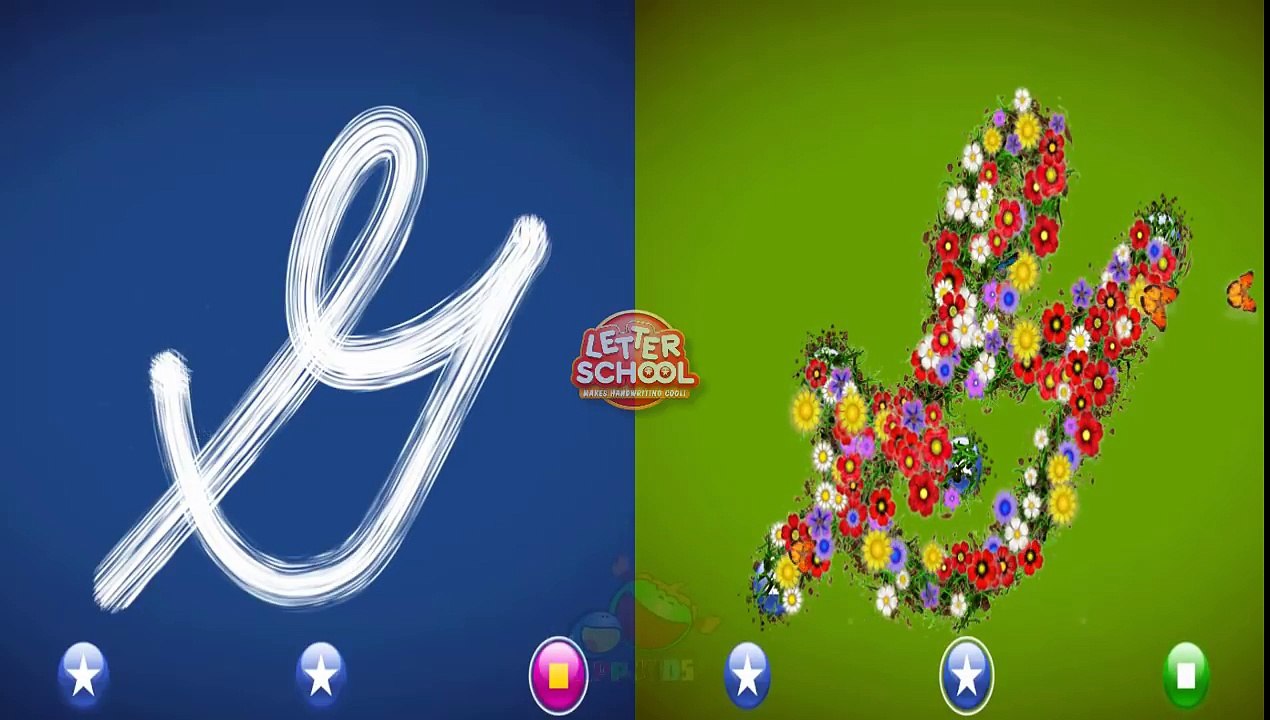 Letter School Cursive | A-Z | Uppercase | ZB Style | Educatiion app