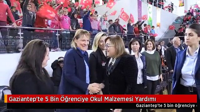 Gaziantep'te 5 Bin Öğrenciye Okul Malzemesi Yardımı