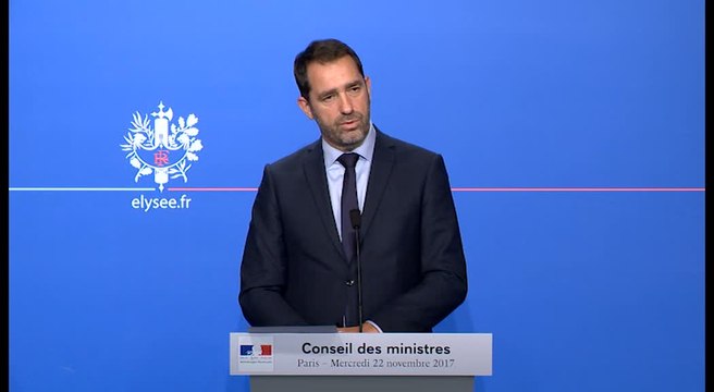 Compte rendu du Conseil des ministres du 22 novembre 2017