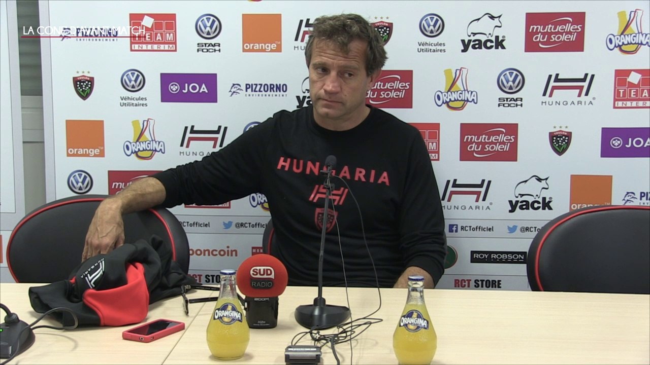 Conférence d'avant-match Castres-Toulon J11 TOP14