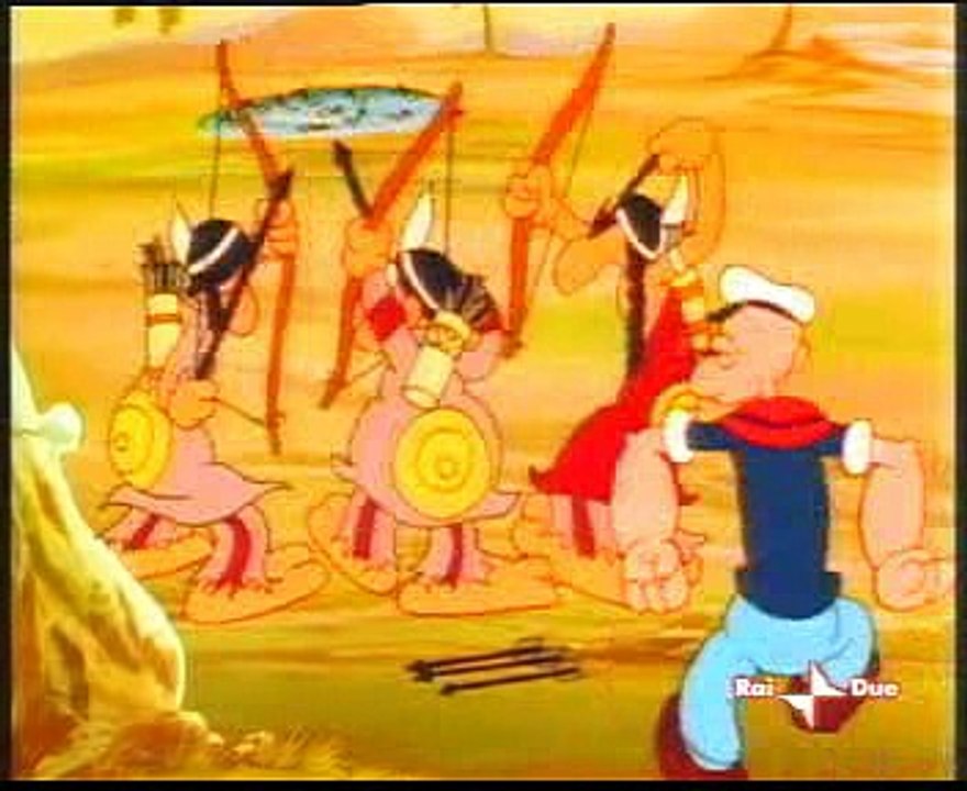 Braccio di Ferro (Serie Cinematografica) - Braccio di Ferro Contro gli indiani