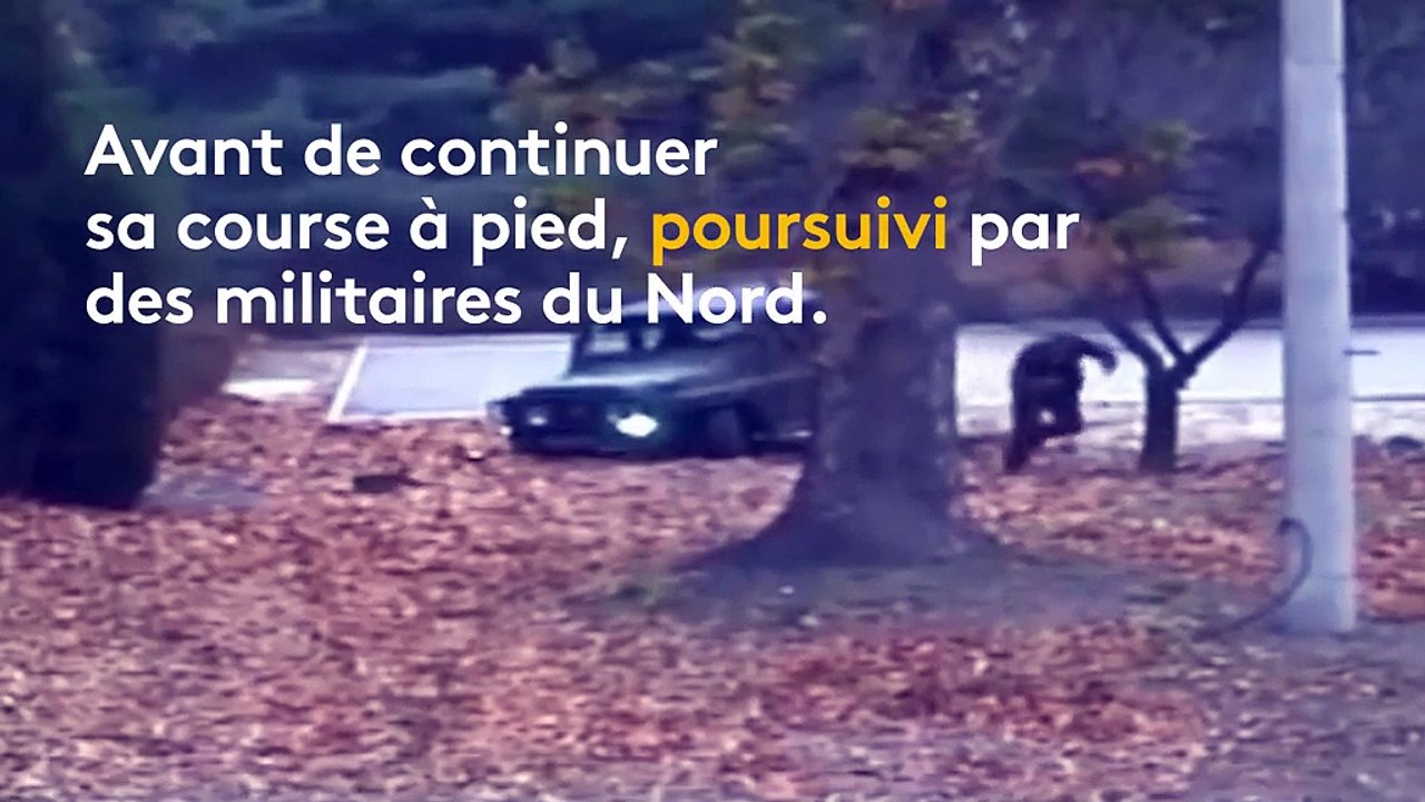 Les images spectaculaires d'un soldat nord-coréen fuyant sous les balles vers la Corée du Sud