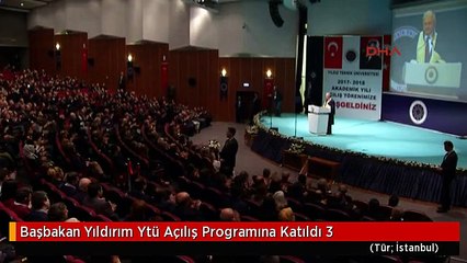 Başbakan Yıldırım Ytü Açılış Programına Katıldı 3