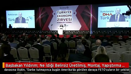 Başbakan Yıldırım: Ne İdiği Belirsiz Üretilmiş, Montaj, Yapıştırma Bilgileri Delil Olarak Ortaya...