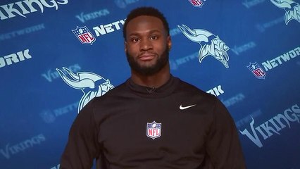 Latavius Murray talks Mike Zimmer, offensive linemen, Thanksgiving ga