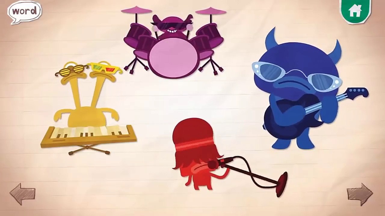 Endless Alphabet android funny children games (part2) video