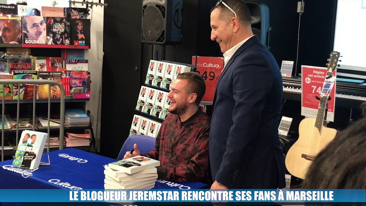 Le blogueur Jeremstar a rencontré ses fans marseillais