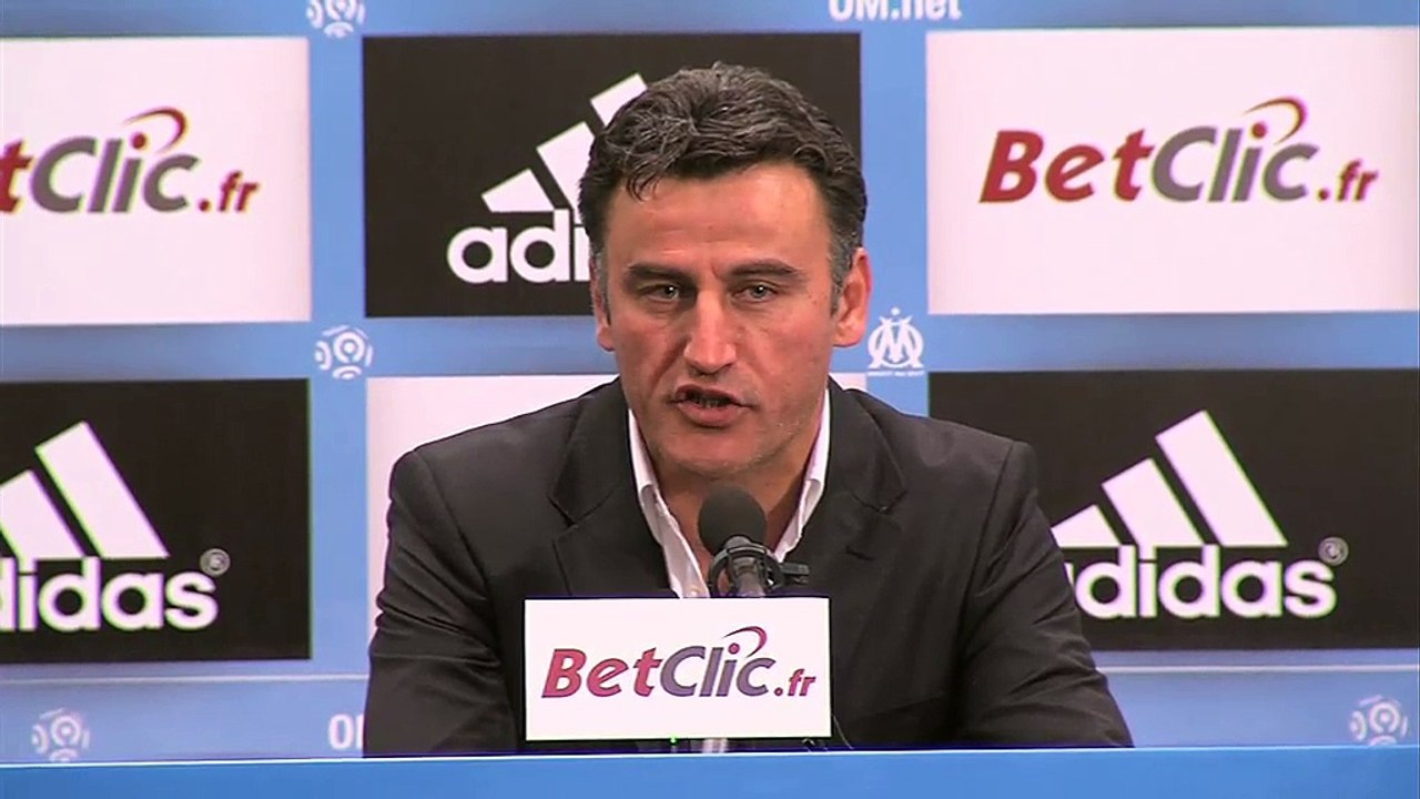 OM 2 ASSE 1. réaction de Christophe Galtier l'entraîneur stéphanois