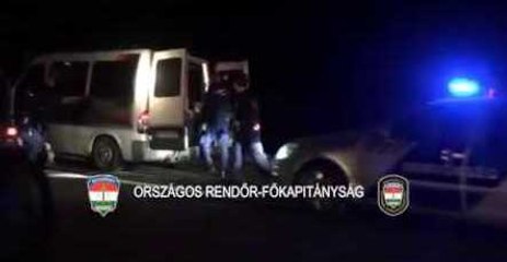 Hungarian Police Detain 58 Undocumented Migrants Overnight