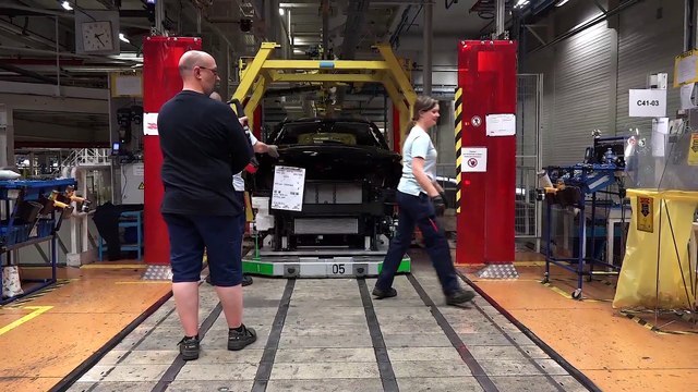 The new Volvo XC40 pre-production in Ghent, Belgium