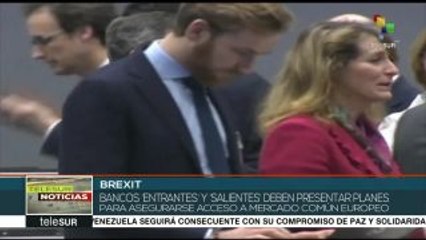 Pide BCE a bancos en Reino Unido reubicar sus actividades por Brexit