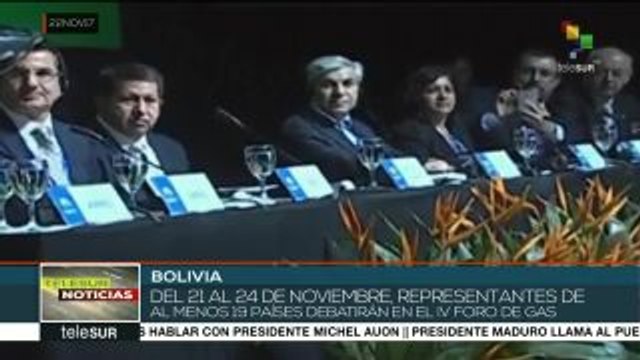 Evo Morales inaugura IV Foro de Países Exportadores de Gas