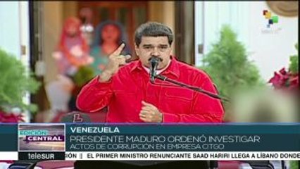 Presidente Maduro llama a contribuir en la lucha anticorrupción
