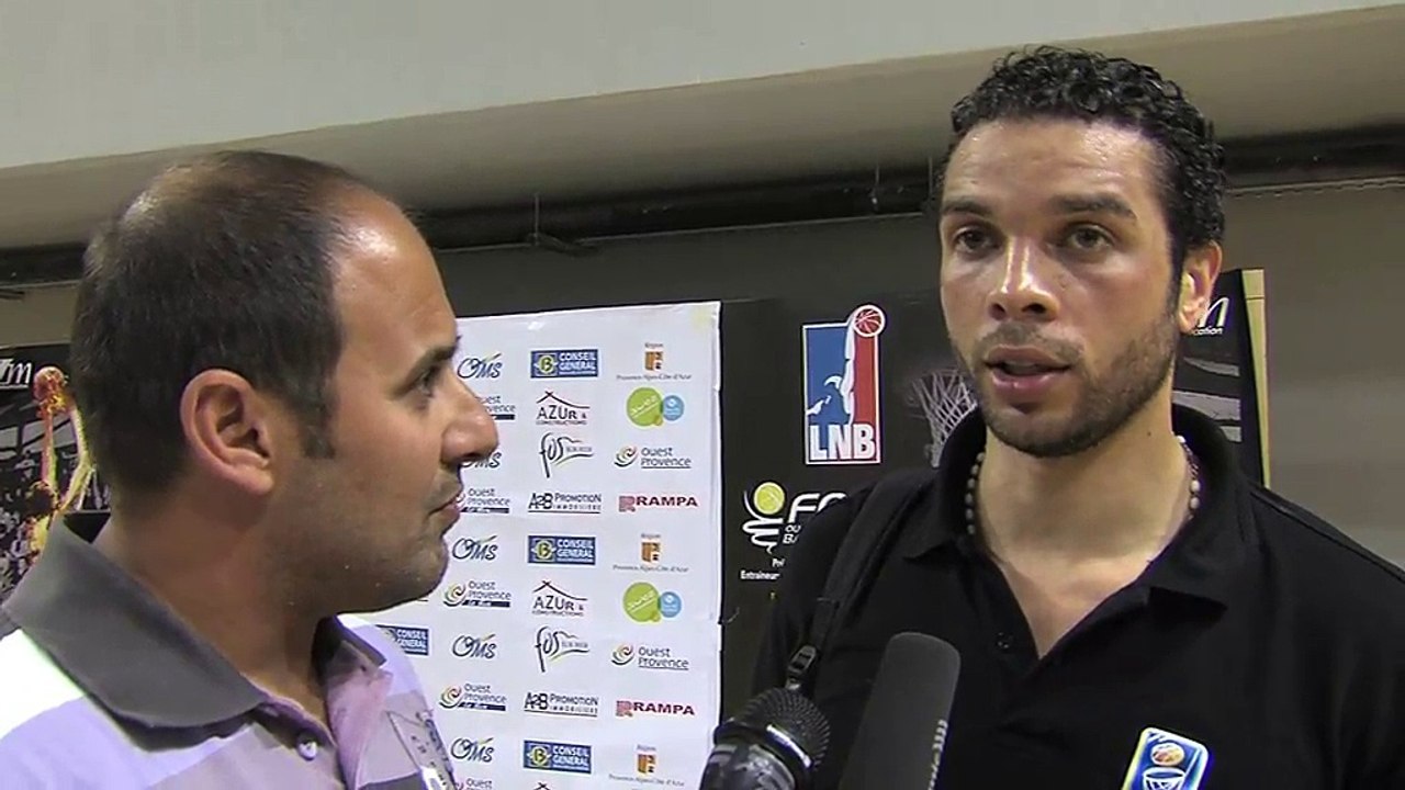 Fos/Evreux 76-62: Un match de "M" pour Ludovic Chelle (vidéo)