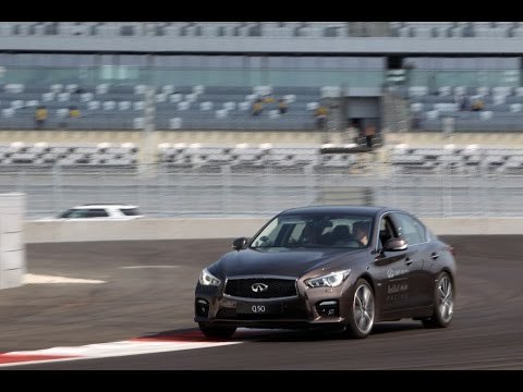 Sebastian Vettel drives first lap of Sochi F1 circuit