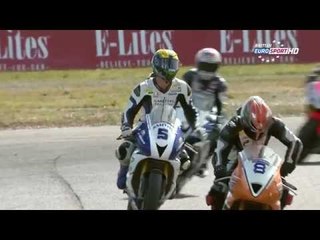 Gowland wins five-way British Supersport thriller!