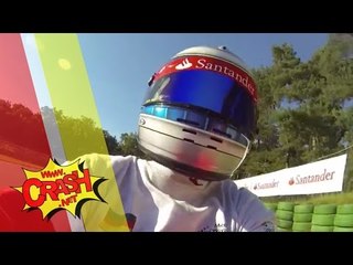 Ferrari's Alonso, Raikkonen and Bianchi go Karting...