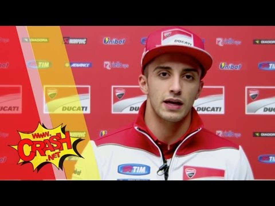 Andrea Iannone - The Ducati is fantastic!