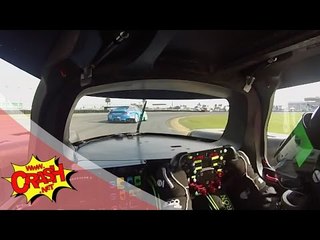 Thrilling lap of Daytona Speedway from Scott Sharp's Tequila Patron ESM car