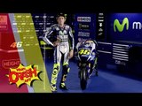 Valentino Rossi and his Yamaha M1
