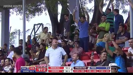 Afghanistan vs Pakistan 2017 Youth (u19) Asia Cup Final HD Highlights