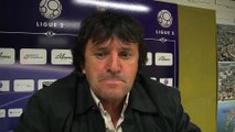 FC Istres 5 - 3 Chateauroux. La réaction de l'entraîneur istréen José Pasqualetti.