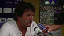 Istres bat Lens : analyse de l'entraineur du FC Istres José Pasqualétti (vidéo)