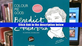 Open ebook Colour Me Good Benedict Cumberbatch For Kindle