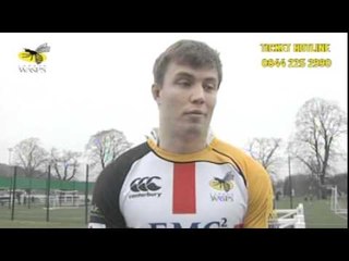Feb 2011: James Cannon speaks ahead of the Saracens game