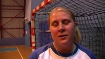 Géraldine Dubrac gardienne de but au Martigues Handball