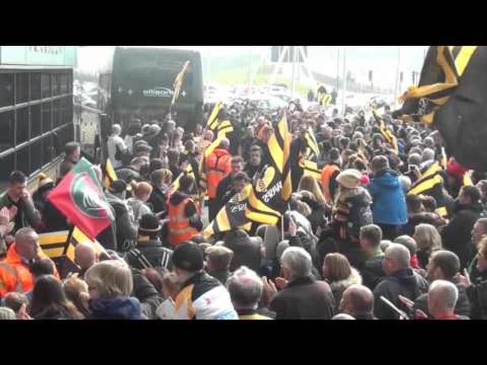 Wasps Team Arrival v Tigers