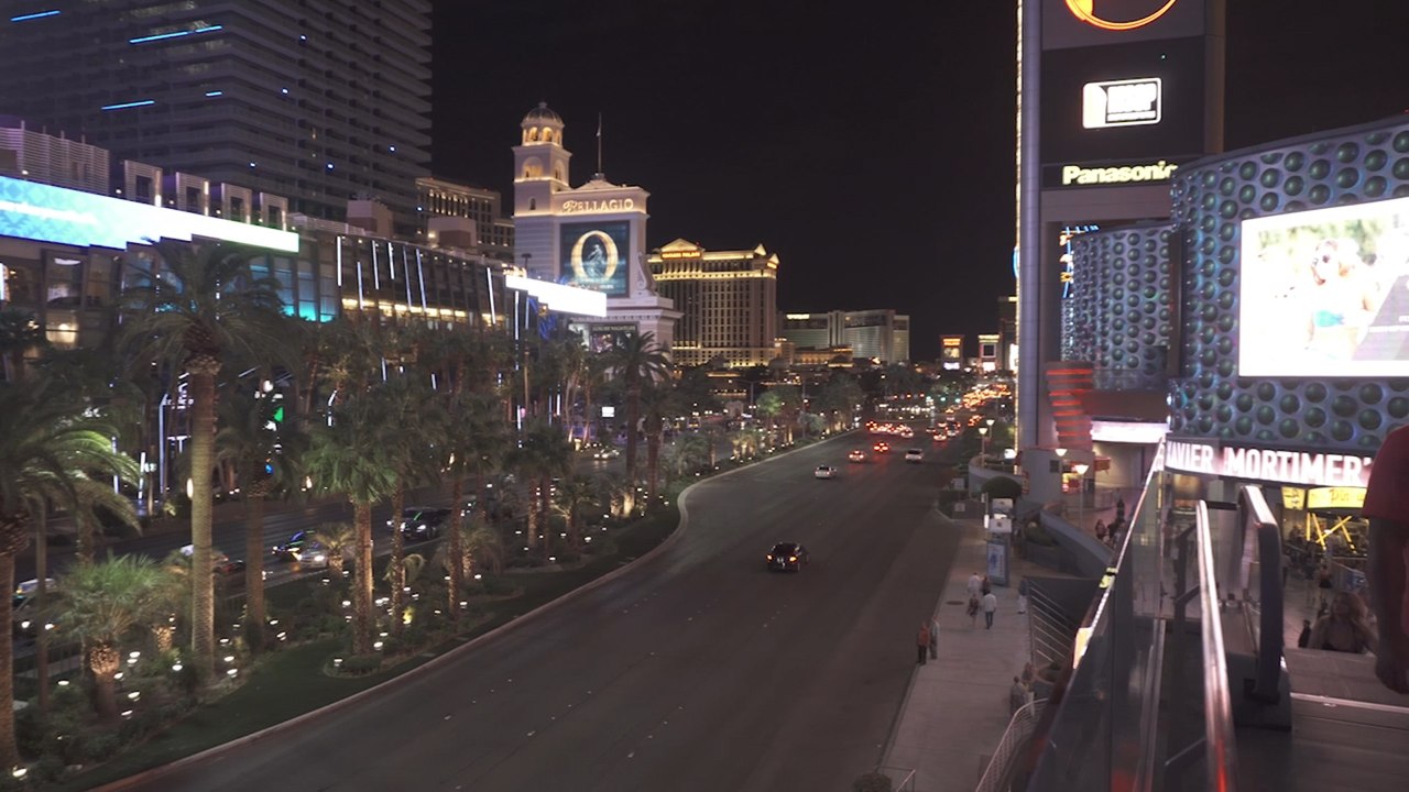 A Living Postcard From Las Vegas Strip