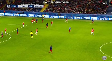 G.Shchennikov Goal  HD  CSKA Moscow 1 - 0 Benfica 22.11.2017 HD