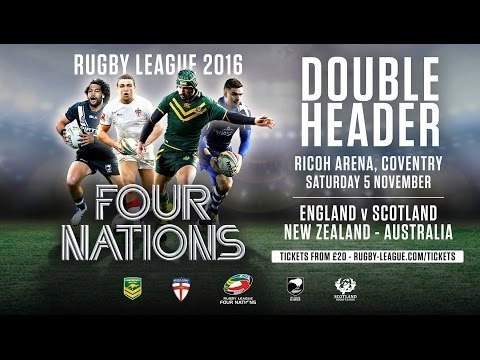 Eastmond & Thompson on Four Nations Rugby League at the Ricoh Arena