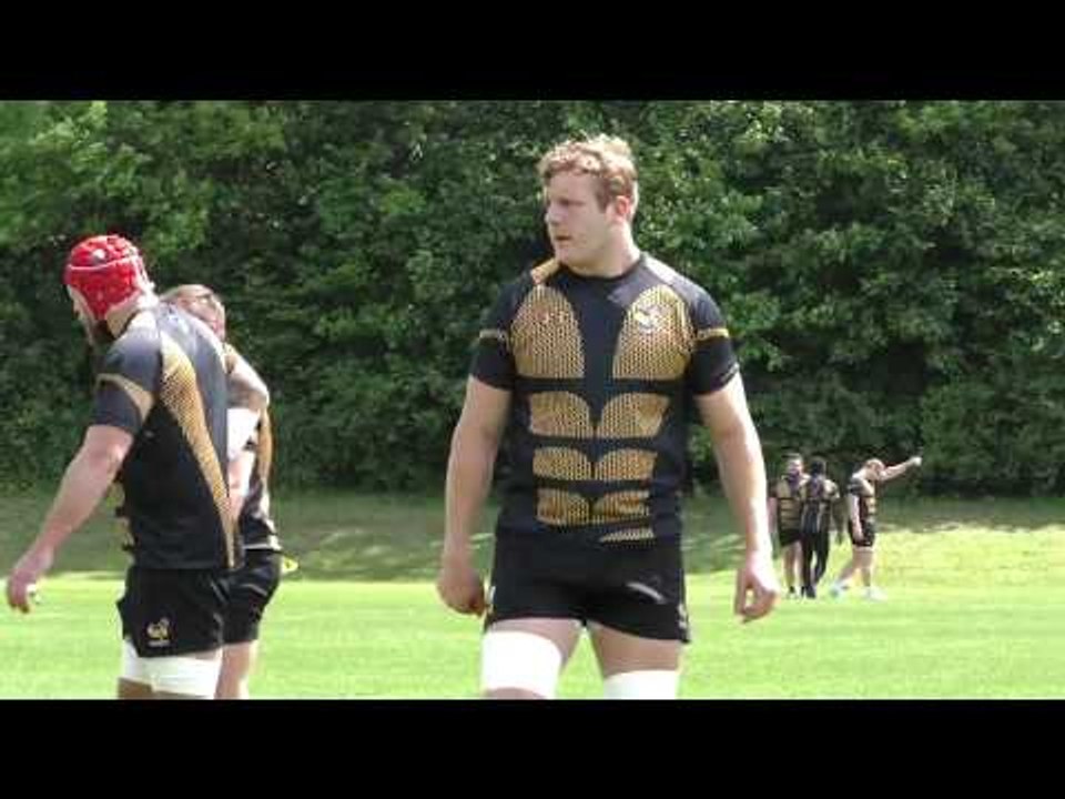 Joe Launchbury pre Bath