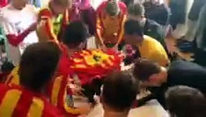 Cri de guerre de l'équipe C (victoire 4-0 à Bierne)