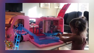 Funny video Mila and Emma 2 years old mila morning coffee Emma Playing with barbie Being a Mom !!!