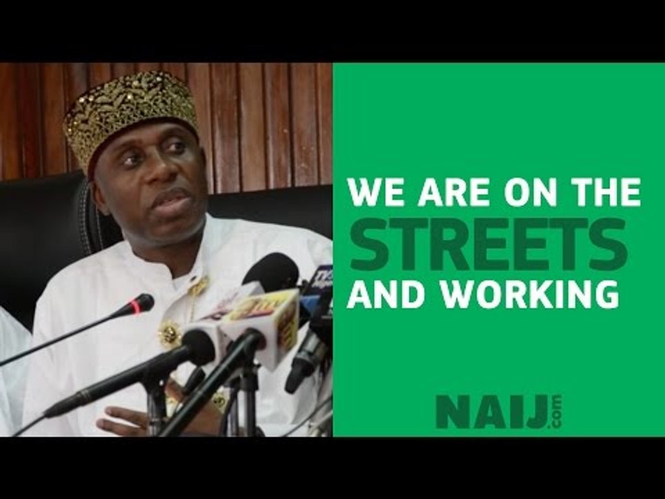Rotimi Amaechi says he is busy on the streets