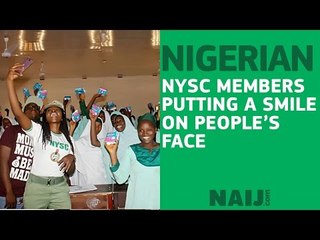 NYSC members doing little wonders