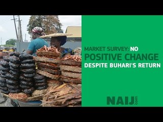 Market Survey: What has changed since Buhari returned?