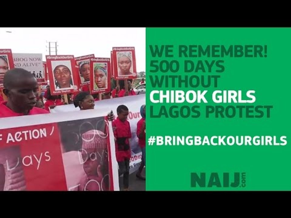 WE REMEMBER! 500 days without the Chibok girls, Lagos protest