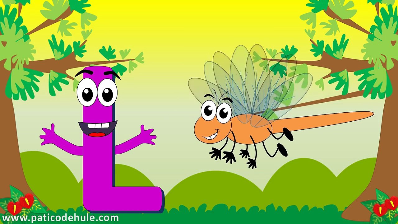 Abecedario para niños - ABC para niños - De la A hasta la Z